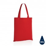 Sac tote bag en coton recyclé de 145g/m² couleur rouge