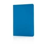 Carnet de note B6 avec couverture souple couleur bleu