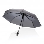 Petit parapluie coupe-vent couleur gris foncé septième vue