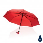 Petit parapluie coupe-vent couleur rouge