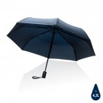 Parapluie à ouverture et fermeture à bouton couleur bleu marine