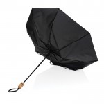 Parapluie à ouverture et fermeture automatique couleur noir troisième vue