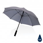 Parapluie personnalisé tempête couleur gris graphite première vue