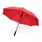 Parapluie manuel de grande taille couleur rouge cinquième vue