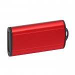 Clé USB personnalisée coulissante couleurs rouge