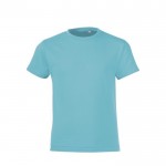 T-shirt avec une taille enfant à offrir couleur bleu ciel