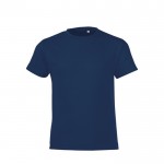 T-shirt avec une taille enfant à offrir couleur bleu marine