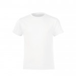 T-shirt avec une taille enfant à offrir couleur blanc