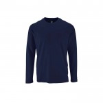 T-shirt à manches longues 100% coton 190 g/m2 SOL'S Imperial couleur bleu marine