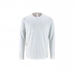 T-shirt à manches longues 100% coton 190 g/m2 SOL'S Imperial couleur blanc neuvième vue