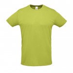 T-shirt unisexe pour cadeaux d'entreprise couleur vert clair