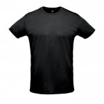 T-shirt unisexe pour cadeaux d'entreprise couleur noir