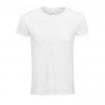 T-shirt durable à offrir aux clients couleur blanc