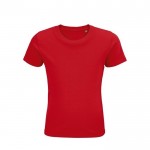 T-shirts écologiques pour cadeaux enfants couleur rouge