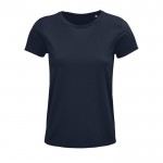 T-shirt cadeau en 100% coton bio couleur bleu marine