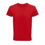 T-shirt éco pour cadeaux d'entreprise couleur rouge