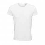 T-shirt éco pour cadeaux d'entreprise couleur blanc