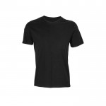 T-shirt en matériaux recyclés 170 g/m2 SOL'S Odyssey couleur noir quatrième vue