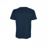 T-shirt en matériaux recyclés 170 g/m2 SOL'S Odyssey couleur bleu marine vue arrière