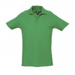 Polo avec logo pour vêtements d'entreprise couleur vert