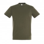T-shirt basique personnalisable pour cadeaux couleur vert militaire