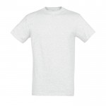 T-shirt basique personnalisable pour cadeaux couleur gris clair chiné