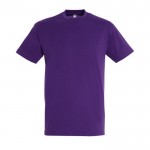 T-shirt basique personnalisable pour cadeaux couleur violet