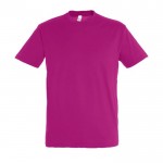 T-shirt basique personnalisable pour cadeaux couleur fuchsia