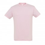 T-shirt basique personnalisable pour cadeaux couleur rose clair 