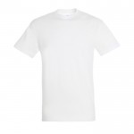 T-shirt basique personnalisable pour cadeaux couleur blanc