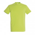 T-shirt basique à imprimer avec le logo couleur vert clair