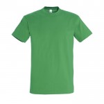 T-shirt basique à imprimer avec le logo couleur vert