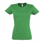 T-shirt femme personnalisé pour entreprise couleur vert
