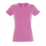 T-shirt femme personnalisé pour entreprise couleur rose