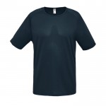 T-shirts de sport personnalisables couleur bleu pétrole