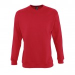 Sweat-shirt informel pour floqué le logo couleur rouge
