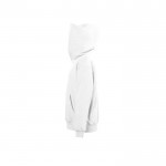 Sweat en coton et polyester pour enfants 280 g/m2 SOL'S SLAM couleur blanc vue latérale