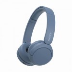Casque audio Bluetooth longue durée couleur bleu