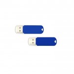 Clé USB pas cher avec impression numérique couleur bleu deuxième