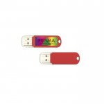 Clé USB pas cher avec impression numérique couleur rouge