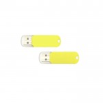 Clé USB pas cher avec impression numérique couleur jaune deuxième