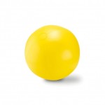 Ballon de plage publicitaire jaune