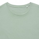 T-shirt pour femme en coton recyclé, slim fit, 160 g/m², Iqoniq couleur vert olive troisième vue