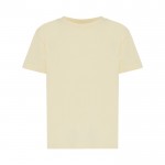 T-shirt enfant coton recyclé, casual fit, 160 g/m², Iqoniq couleur jaune clair