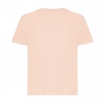 T-shirt enfant coton recyclé, casual fit, 160 g/m², Iqoniq couleur saumon