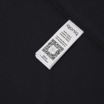 T-shirt coton recyclé et biologique 180 g/m2 Iqoniq Bryce couleur noir cinquième vue