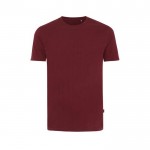 T-shirt coton recyclé et biologique 180 g/m2 Iqoniq Bryce couleur bordeaux