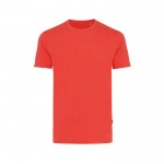 T-shirt coton recyclé et biologique 180 g/m2 Iqoniq Bryce couleur rouge