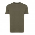 T-shirt coton recyclé et biologique 180 g/m2 Iqoniq Bryce couleur kaki