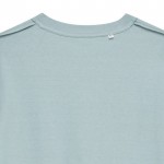 T-shirt coton recyclé et biologique 180 g/m2 Iqoniq Bryce couleur vert pastel troisième vue